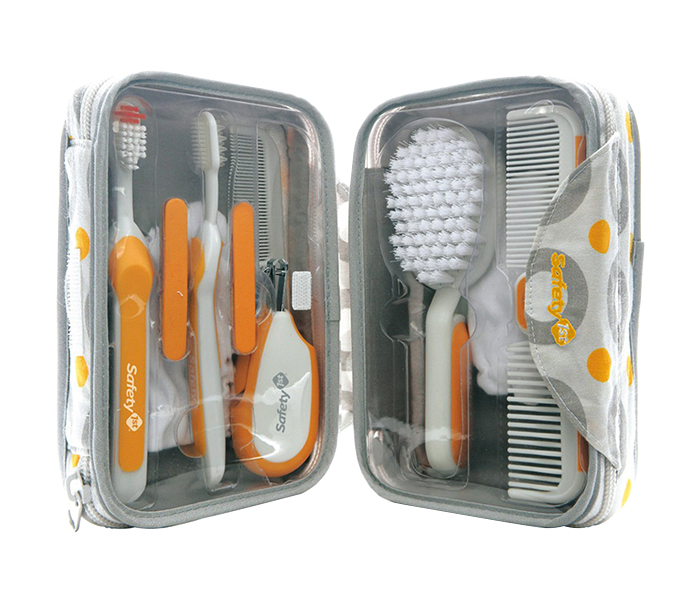 Safety 1st 38533760 Baby Care & Grooming Vanity Kit - Orange & White - Zoom Image 6