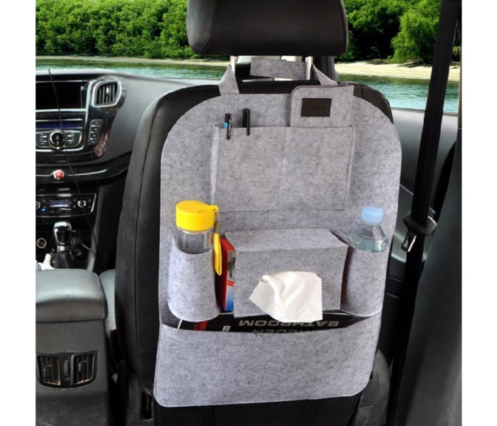 Taqdeer TMCS145 Multifunction Car Seat Storage Bag Hanging Back Multicolor - Zoom Image 2