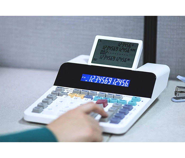 Sharp EL-1901 Paperless Printing Calculator with Check & Correct, 12-Digit LCD - Zoom Image 2