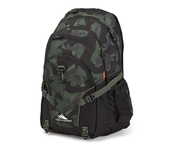 High Sierra HSR104LUG00208 Loop Backpack Green and Black - Zoom Image 3