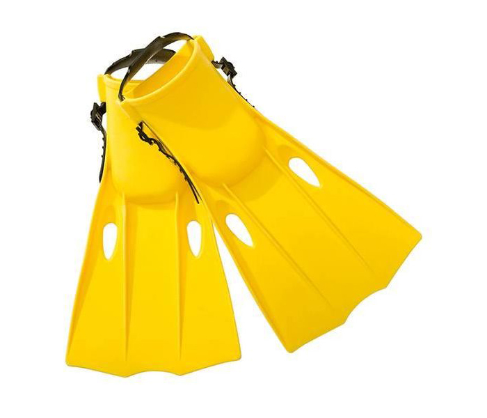 Intex ZX-55937 Medium Swim Fins - Yellow - Zoom Image