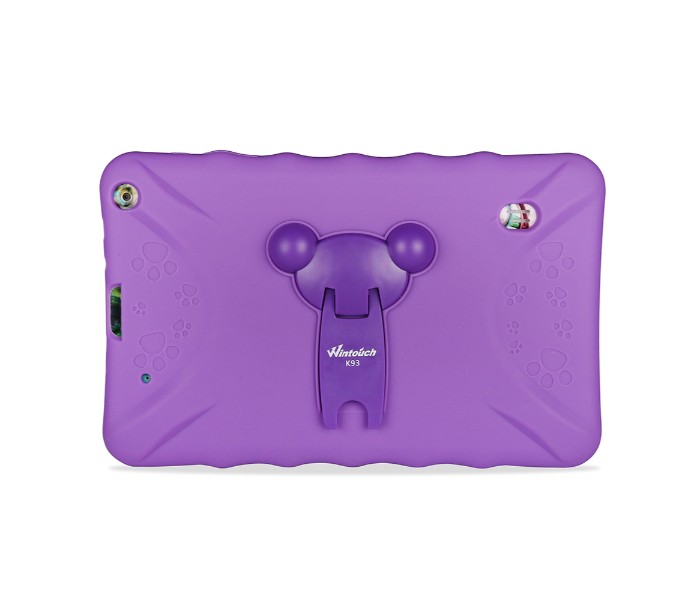 Wintouch K93 Kids Tablet 9 inch, Android 4.4, 8GB, 512MB DDR3, WiFi, Quad Core, Dual Camera, Purple - Zoom Image 1