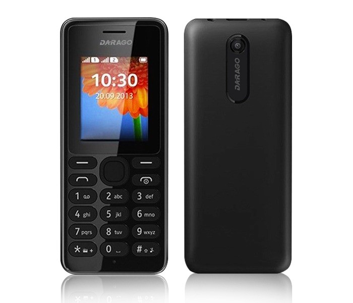 Darago DR-108 Camera Mobile with Dual Sim and Radio Black - Zoom Image