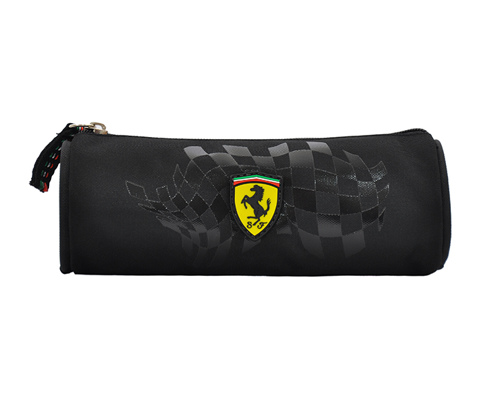 Ferrari SLSH07107 Silver Horse Pencil Case - Black - Zoom Image