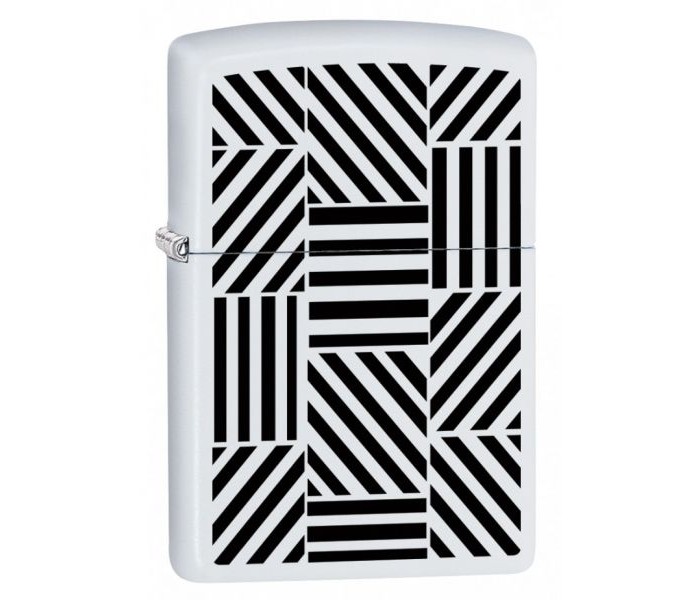 Zippo 29200 214 Abstract Lighter White and Black - Zoom Image