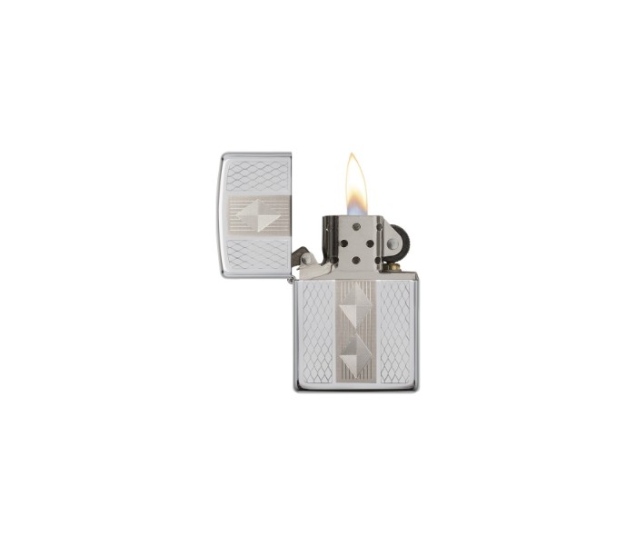 Zippo 29424 250 Diamond Grill Lighter White - Zoom Image 1