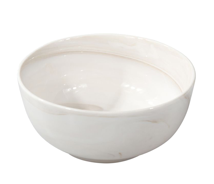 Royalford RF9248 5.5-inch New Bone Marble Rice Bowl - White - Zoom Image