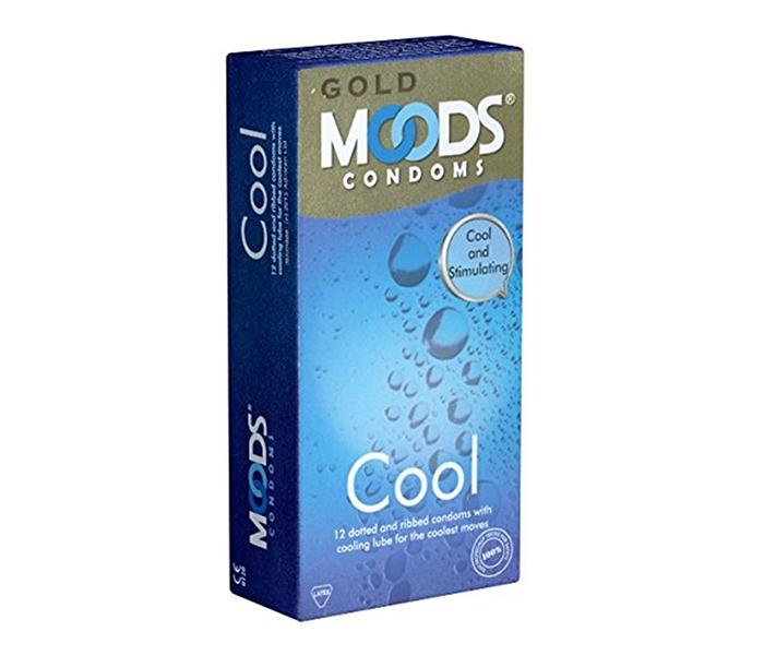 Moods Condoms 12 Pcs - Gold Cool - Zoom Image