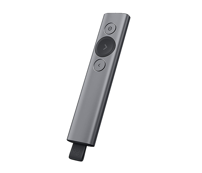 Logitech 910-004861 Wireless Professional Spotlight Presentation Remote - Slate - Zoom Image 5