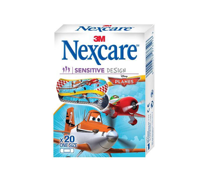 3M Nexcare Sensitive Design Planes Tattoo Bandages - 20 Piece - Zoom Image