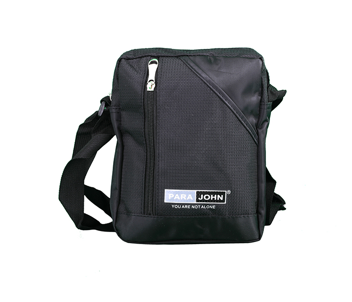 Para John PJSHB9326 Polyester Shoulder Bag, Black - Zoom Image