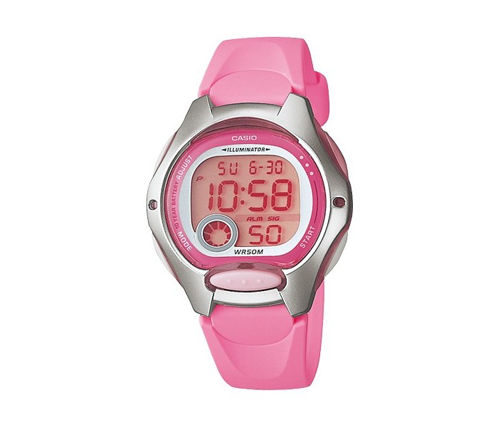 Casio LW-200-4BDF Womens Digital Watch Pink - Zoom Image