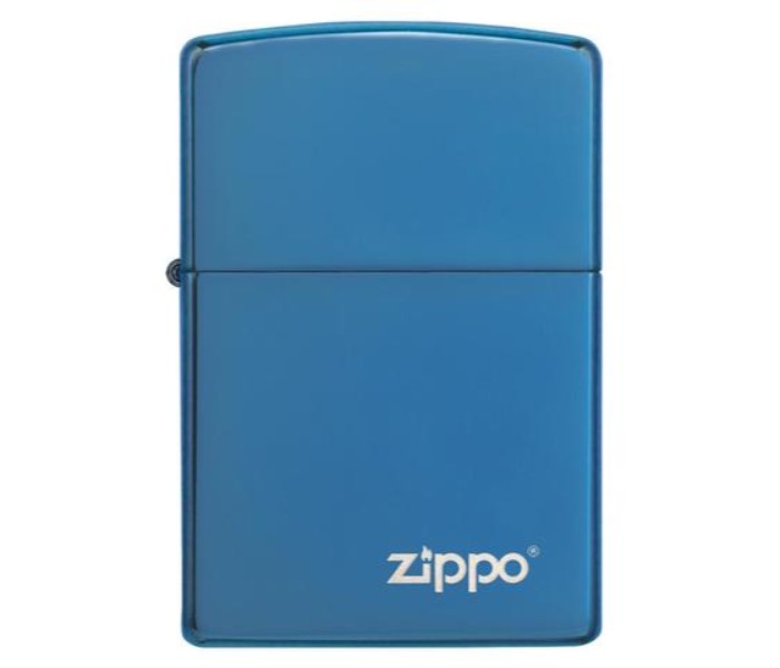 Zippo 20446ZL 20446 Classic Plain Lighter Blue - Zoom Image 1