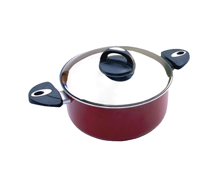 Royalford RF1250C20 20Cm Elegant Casserole with Lid - Red - Zoom Image 4