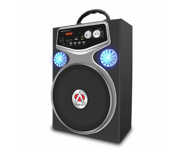 Audionic REX-10 Portable Bluetooth Speaker - Black - Zoom Image