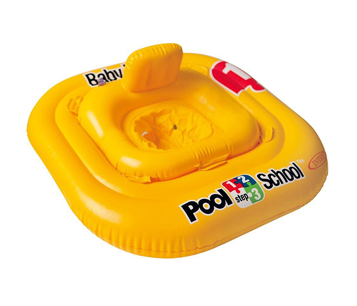 Intex ZX-56587 Swimming Pool Baby Float - Yellow - Zoom Image 2