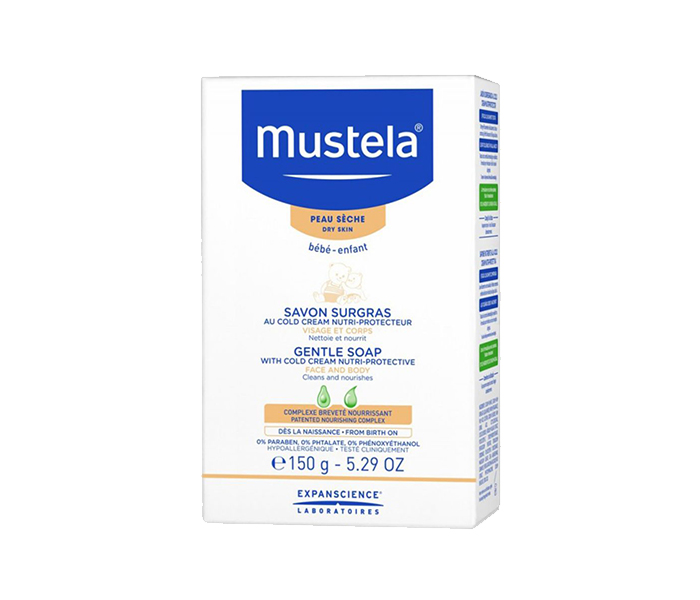 Mustela N12170522A Gentle Soap with Cold Cream Nutri-Protective - 150g - Zoom Image