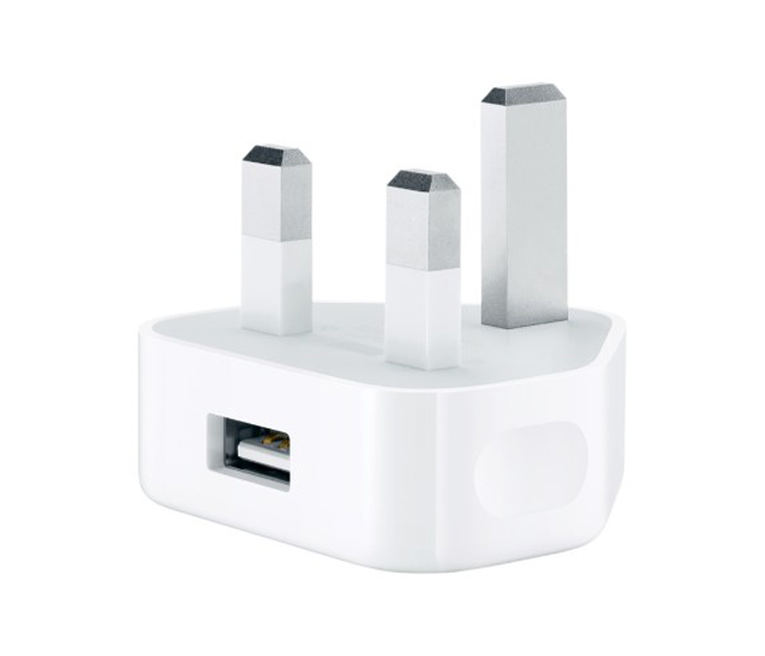 UK Plug USB Charger Adapter for All Apple iPhone & All Smartphones - Zoom Image 2