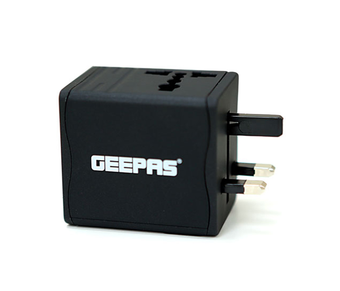 Geepas GA58020 Universal Dual USB Adaptor - Black - Zoom Image 4