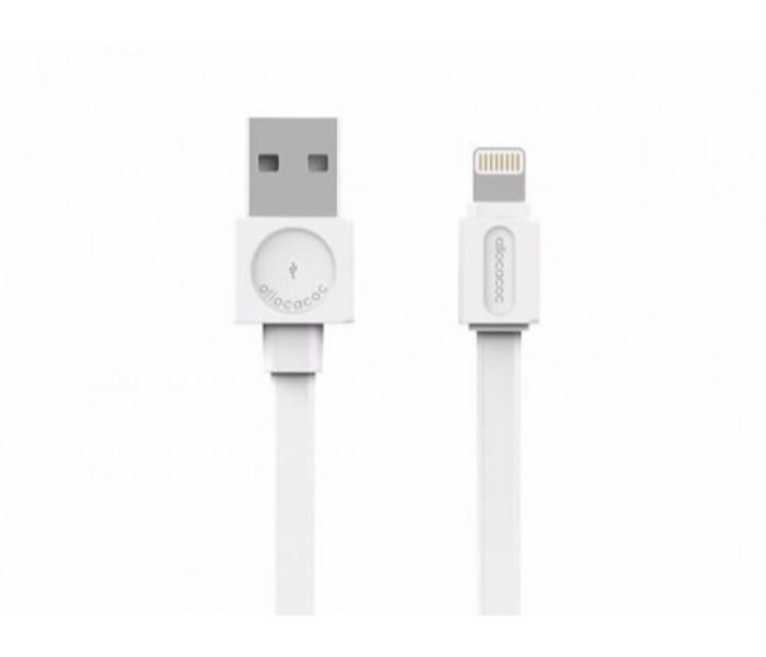 ALLOCACOC 10451WT USB Cable Lightning Basic White - Zoom Image