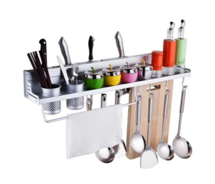 Taqdeer nc-33150 The Kitchen Hangs Series Storage Organizer Silver - Zoom Image 4