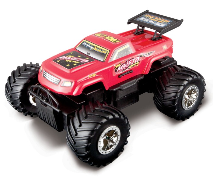 Maisto Tech 82033 Power Builds Off-Road Truck Red - Zoom Image