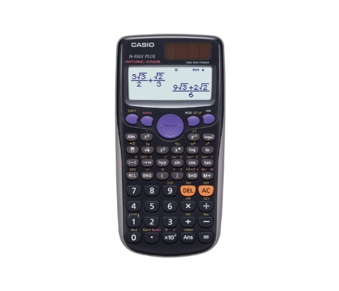 Casio FX-85ES Plus Scientific Calculator Black - Zoom Image 2