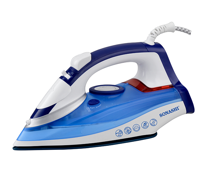 Sonashi SI-5074C 2400W Steam Iron with Ceramic Soleplate - Blue - Zoom Image 4