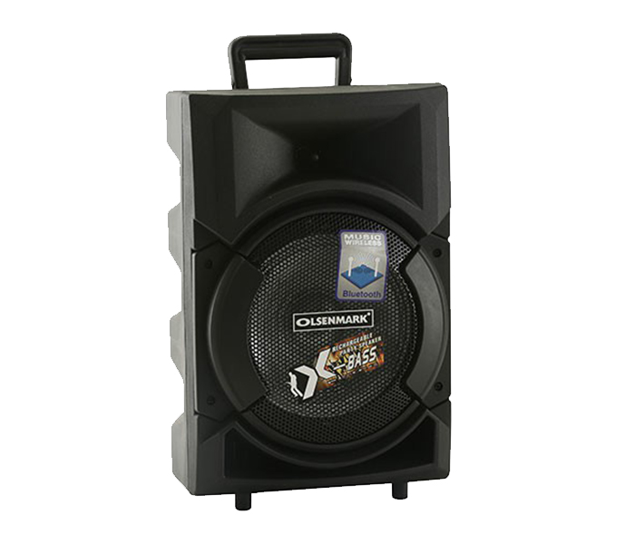 Olsenmark OMMS1178 Party Speaker with Remote Control & Mic - Black - Zoom Image 2