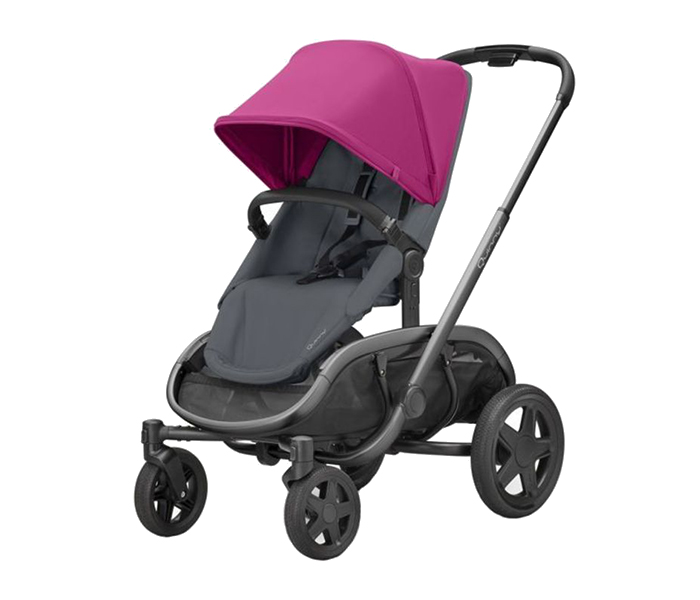 Quinny 1396510300 Hubb Portable Stroller - Pink & Graphite - Zoom Image 6