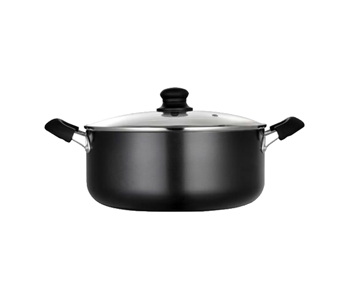 Homeway CS-250 24Cm Nonstick Casserole - Black - Zoom Image 3