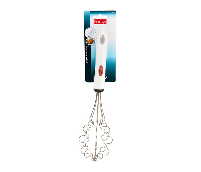 Prestige PR53218 Stainless Steel Egg Whisk, White - Zoom Image 2