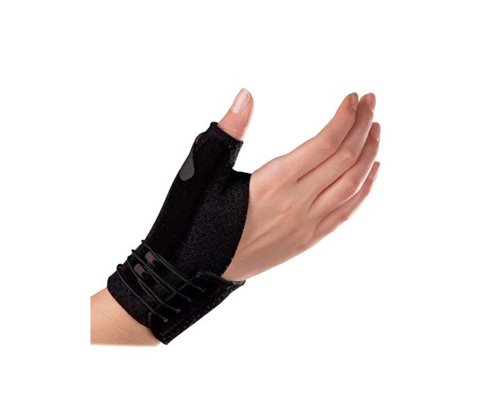 Futuro N15408900A Deluxe Thumb Stabilizer Small and Medium For Unisex Black - Zoom Image 1