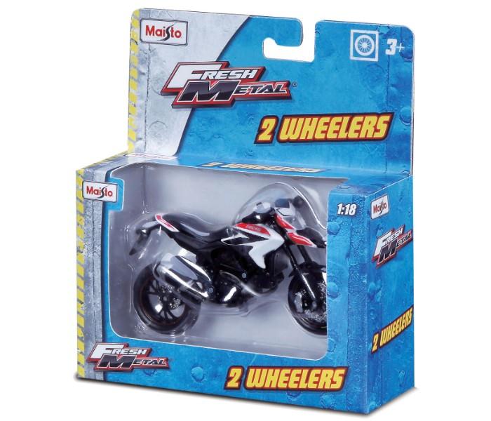 Maisto Tech 31300 1:18 FM 2 Wheelers Without Stand Black - Zoom Image