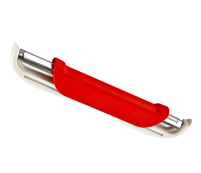 Royalford RF7134 Stainless Steel Peeler - Red & Silver - Zoom Image 2