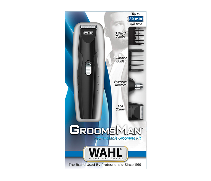 Wahl 9685-017 Groomsman Rechargeable Grooming Kit - Black - Zoom Image 2