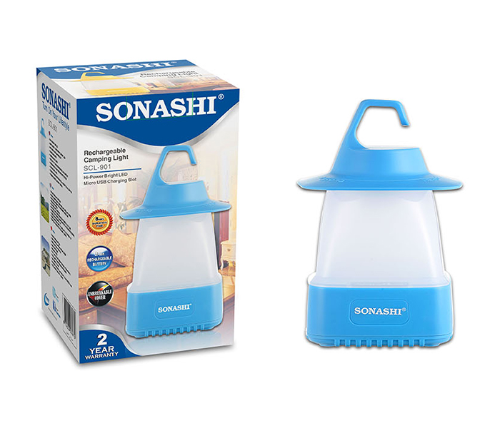 Sonashi SCL-901 20 Piece Rechargeable LED Camping Light - Blue - Zoom Image 3