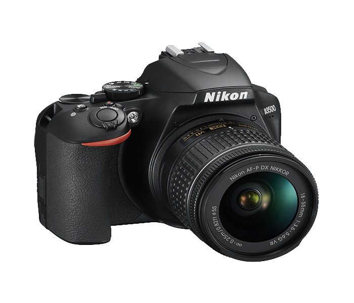 Nikon D3500 DSLR Camera with AF-P DX 18-55mm VR Lens - Black - Zoom Image 2