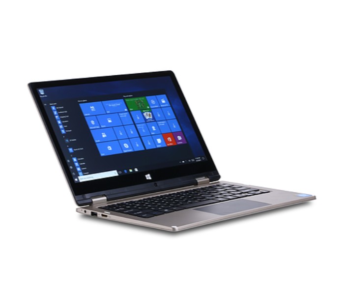 Zentality Zen Pro 11.6 inch 360º Flip-and-Fold Design Laptop 2GB Silver - Zoom Image