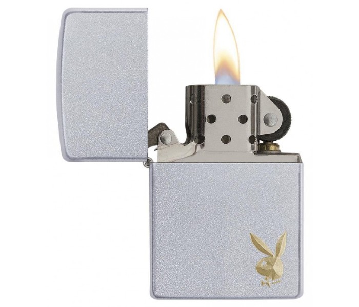 Zippo 29603 205 Playboy Lighter Silver - Zoom Image 1