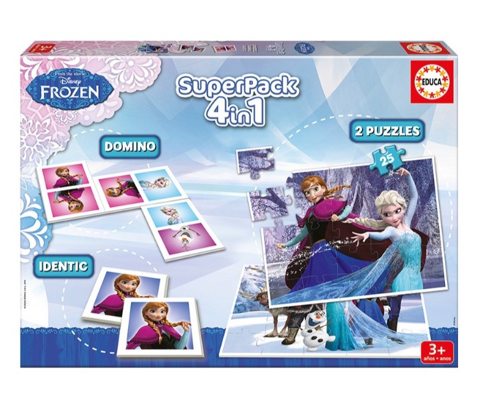 Educa 16144 Superpack Frozen Multi Color - Zoom Image 2