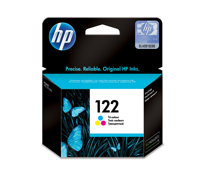 HP 122 Original Ink Cartridge - Tri-color (CH562HE) - Zoom Image