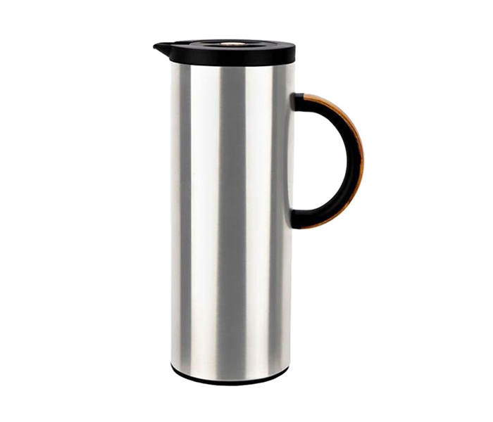 Royalford RF8352 1 Litre Stainless Steel Double Wall Vacuum Jug - Silver - Zoom Image