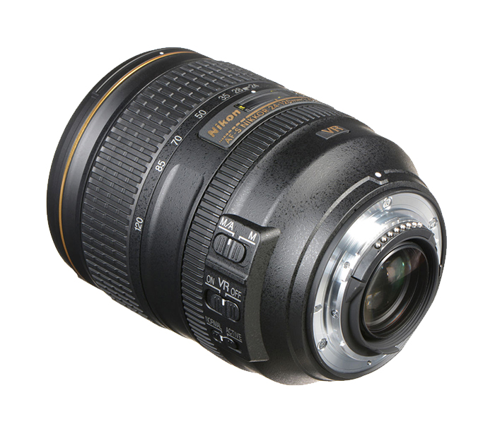 Nikon AF-S Nikkor 24-120mm f/4G ED VR Lens - Black - Zoom Image 2