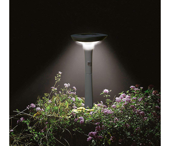 Intex ZX-28689-56695 Solar Landscape LED Light with Solar Panel - Grey - Zoom Image 2