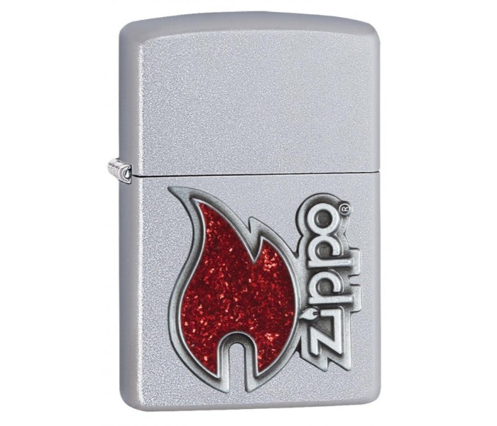 Zippo 28847 205 Red Flame Lighter Silver - Zoom Image 4