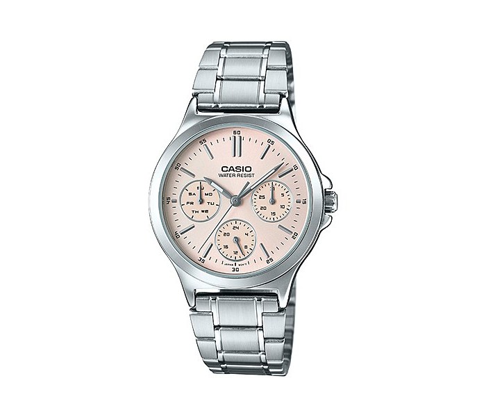 Casio LTP-V300D-4ADF Womens Analog Watch Silver - Zoom Image