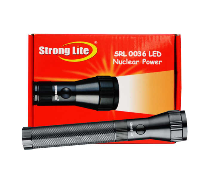 Strong Lite SRL0036LED Rechargeable LED Flash Light AA - Black - Zoom Image