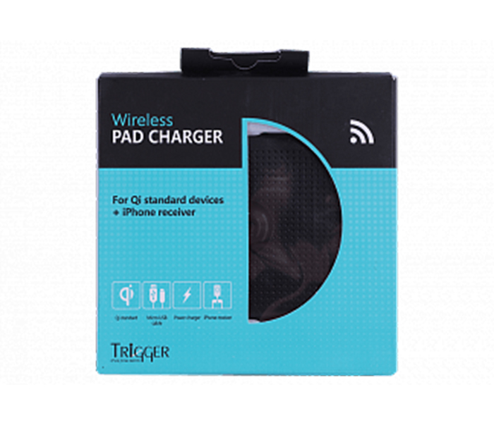 Trigger Wireless Power Charger Base Pad for Qi Standard Devices with iPhone Receiver - Zoom Image 4