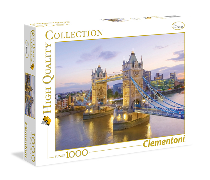 Clementoni 39022 High Quality Tower Bridge Adult Puzzle - 1000 Pcs - Zoom Image 2